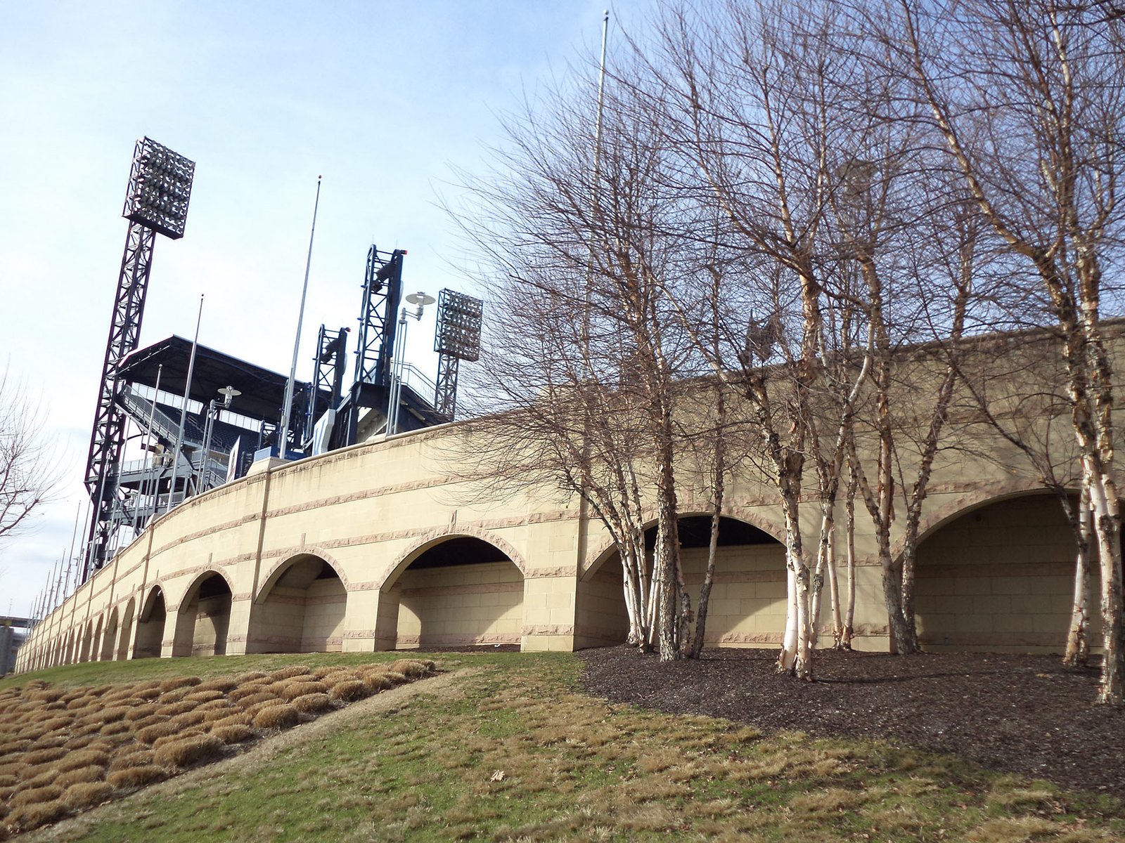 PNC Park Exterior Wall Arches