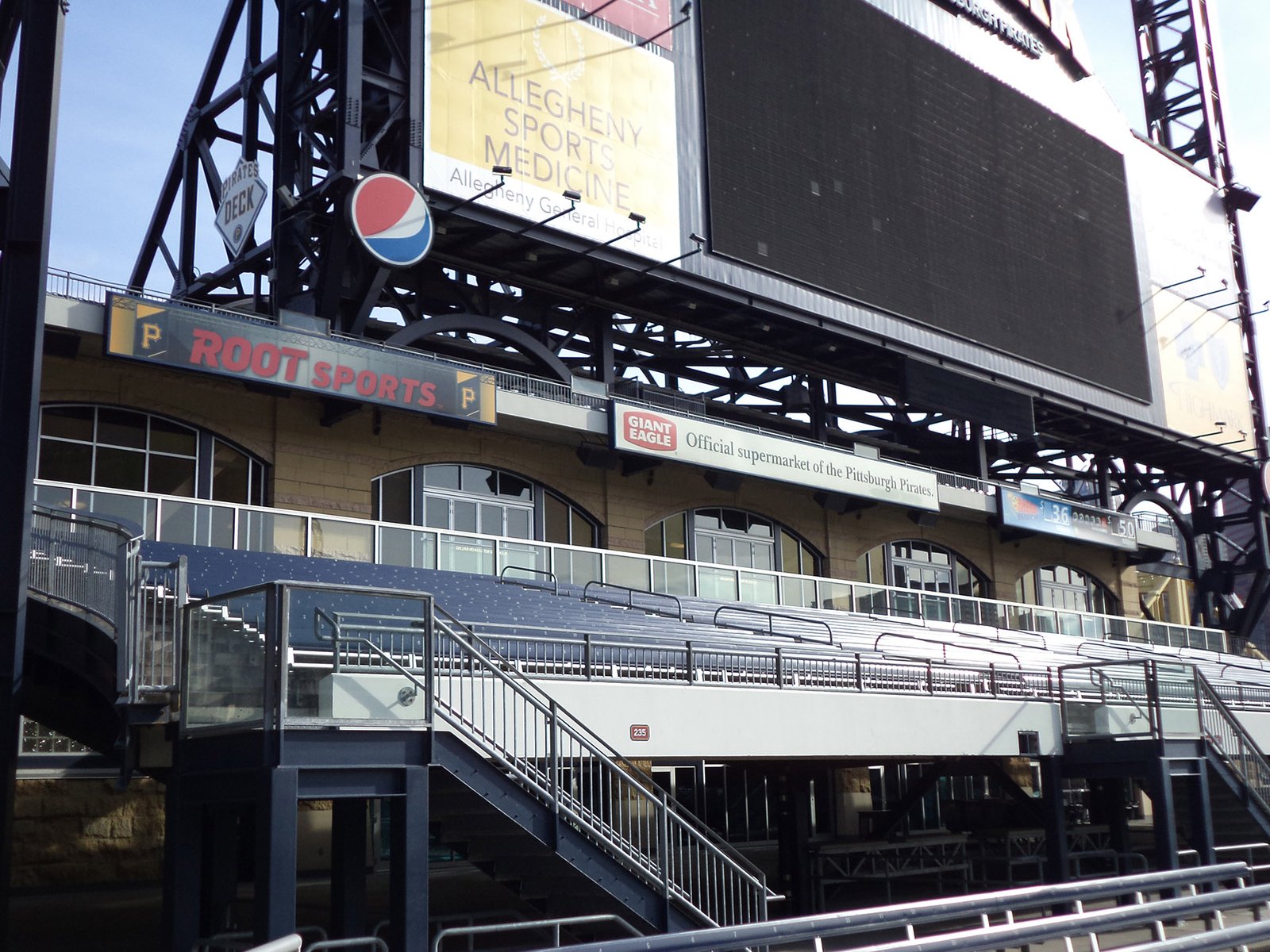 PNC Park Interior Arches